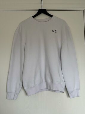 Oversized White Crewneck - TLF - Size M